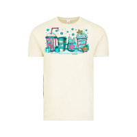 Vintage Arctic winter Christmas tree cakes coffee Vintage Tee - Jasminsmagicworld