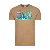 Vintage Coffee winter Christmas tree cakes coffee Vintage Tee - Jasminsmagicworld
