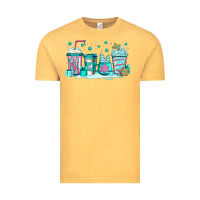 Vintage Mustard winter Christmas tree cakes coffee Vintage Tee - Jasminsmagicworld