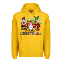 Lemon merry christmas gnome truck Premium Hoodie - texasbilliewilder