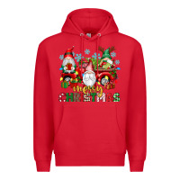 Red merry christmas gnome truck Premium Hoodie - texasbilliewilder