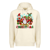 Merry Christmas Gnome Truck Premium Hoodie | Teevron