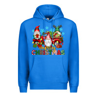 True Royal merry christmas gnome truck Premium Hoodie - texasbilliewilder