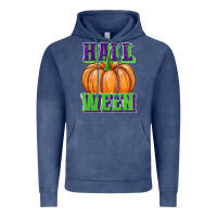 Vintage Denim hall o ween Vintage Hoodie - JahusDesignShop