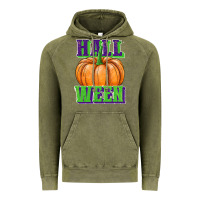 Vintage Olive hall o ween Vintage Hoodie - JahusDesignShop