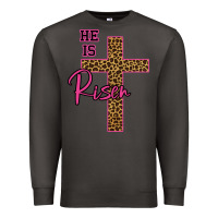 Smoke He Is Risen Leopard Premium Sweatshirt - Bettercallsaul