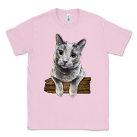 Russian Blue Cat Face Classic Tee | Teevron