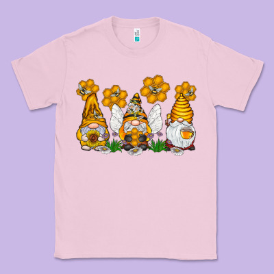 Honey Gnome Classic Tee Designed By Cowhidedigitalart