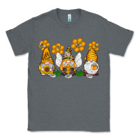 Charcoal Heather Honey Gnome Classic Tee - CowhideDigitalArt