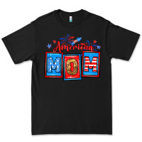 Black American mom Premium Tee - Neo Western