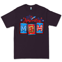 Plum American mom Premium Tee - Neo Western