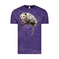 Cloud Purple opossum Vintage Tee - LillyAllenDesigns