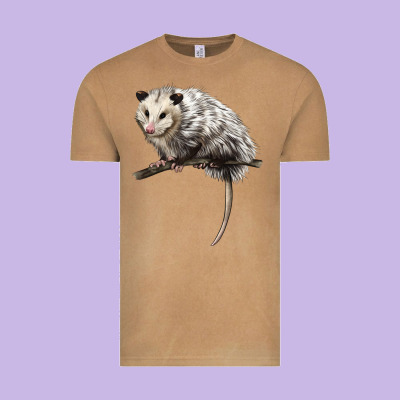 Opossum Vintage Tee Designed By Lillyallendesigns