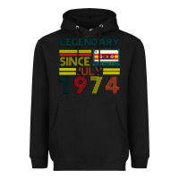Black Vintage 1974 Heavyweight Hoodie - Bettercallsaul