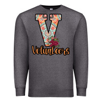 Charcoal Heather Volunteers Premium Sweatshirt - Bettercallsaul