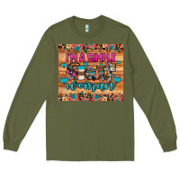 Army Green i'm a simple woman Long Sleeve Tee - JahusDesignShop