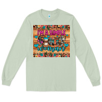 Matcha i'm a simple woman Long Sleeve Tee - JahusDesignShop