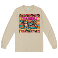 Mushroom i'm a simple woman Long Sleeve Tee - JahusDesignShop