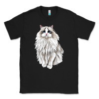 Black Ragdoll Cat Classic Tee - LillyAllenDesigns