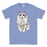 Colony Blue Ragdoll Cat Classic Tee - LillyAllenDesigns