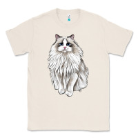 Natural Ragdoll Cat Classic Tee - LillyAllenDesigns