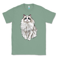 Sage Ragdoll Cat Classic Tee - LillyAllenDesigns
