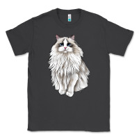 Smoke Ragdoll Cat Classic Tee - LillyAllenDesigns