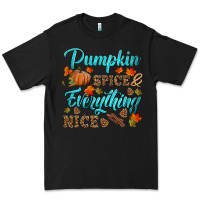 Black pumpkin spice everything nice Premium Tee - HRA Design Shop