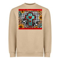 Mushroom Christmas cross Heavyweight Sweatshirt - Jasminsmagicworld