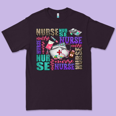 Nurse Nurse Nurse With Nurse Element Premium Tee Designed By Adodesignshop