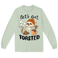 Matcha let's get toasted camping Long Sleeve Tee - MaliasSmallBusiness