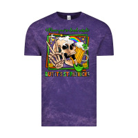 Cloud Purple when you're dead inside but it's st patricks Vintage Tee - Jasminsmagicworld