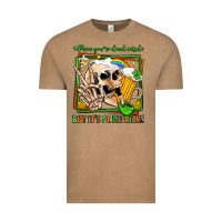 Vintage Coffee when you're dead inside but it's st patricks Vintage Tee - Jasminsmagicworld