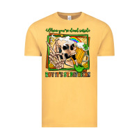 Vintage Mustard when you're dead inside but it's st patricks Vintage Tee - Jasminsmagicworld