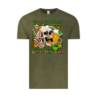 Vintage Olive when you're dead inside but it's st patricks Vintage Tee - Jasminsmagicworld