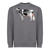 Storm Holstein Dairy Cow Heavyweight Sweatshirt - LillyAllenDesigns
