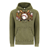 Vintage Olive baseball mom Vintage Hoodie - Jasminsmagicworld