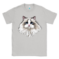 Moon Dust Ragdoll Face Cat Classic Tee - LillyAllenDesigns