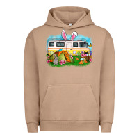 Pigment Burro Easter Day camper Urban Hoodie - OliviaCreatesArt