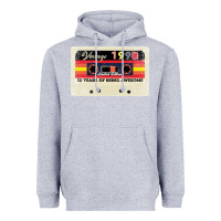 Heather Grey 30th birthday 30 years 1990 retro tape cassette Heavyweight Hoodie - Bettercallsaul