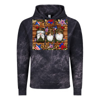 Cloud Black camouflage gnomes american flag star leopard Vintage Hoodie - Artiststas