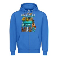 True Royal Just A Girl Who Loves Country Music Zipper Hoodie - BundleAndBundleShop