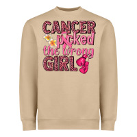 Mushroom cancer picked the wrong girl Heavyweight Sweatshirt - NancyCooperArtShop