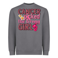 Storm cancer picked the wrong girl Heavyweight Sweatshirt - NancyCooperArtShop