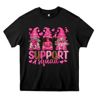 Black Support Squad with Gnomes Heavy Core Tee - texasbilliewilder