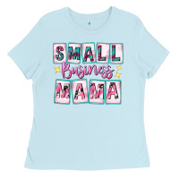 Baby Blue small business mama Ladies Tee - texasbilliewilder