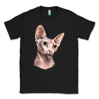 Black Sphynx Cat Classic Tee - LillyAllenDesigns