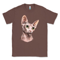 Chestnut Sphynx Cat Classic Tee - LillyAllenDesigns