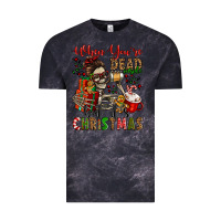 Cloud Black when you're dead inside but it's christmas Vintage Tee - Jasminsmagicworld