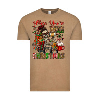 When You're Dead Inside But It's Christmas Vintage Tee | Teevron